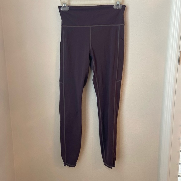 Vuori Pants - Vuori Dark Chestnut Stride Leggings